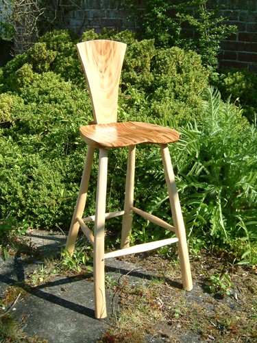 Hand made wooden chair